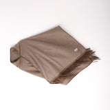 Cashmere Cape  with  Leather Tassels