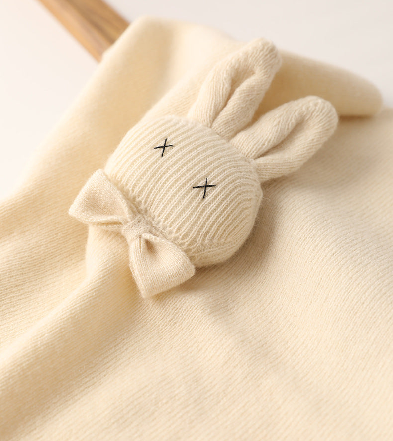 Pure Cashmere Cashmere Bunny Baby Comforter